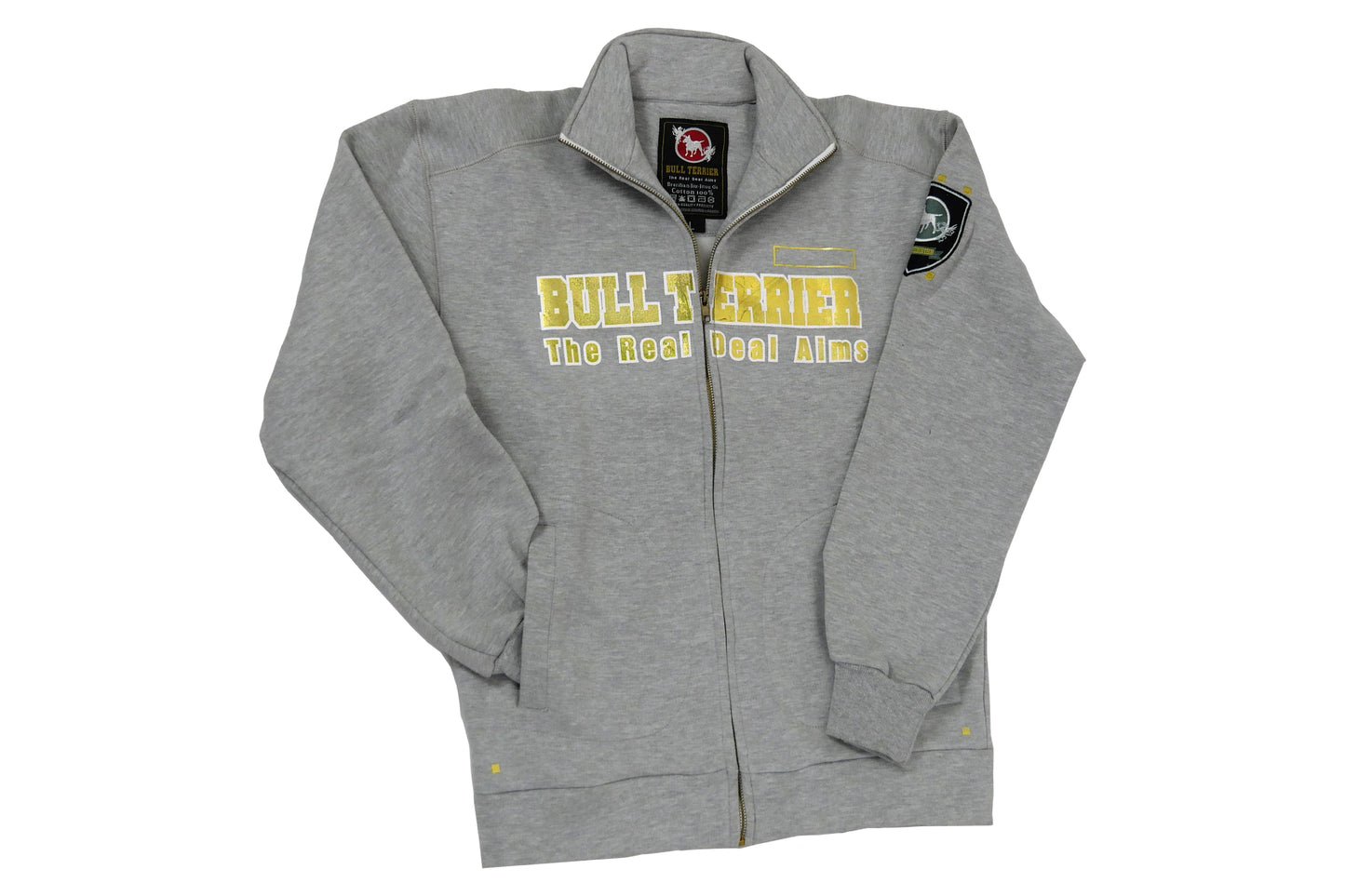 BULLTERRIER Hooded – ZIPPED JACKET PANEL GOLD