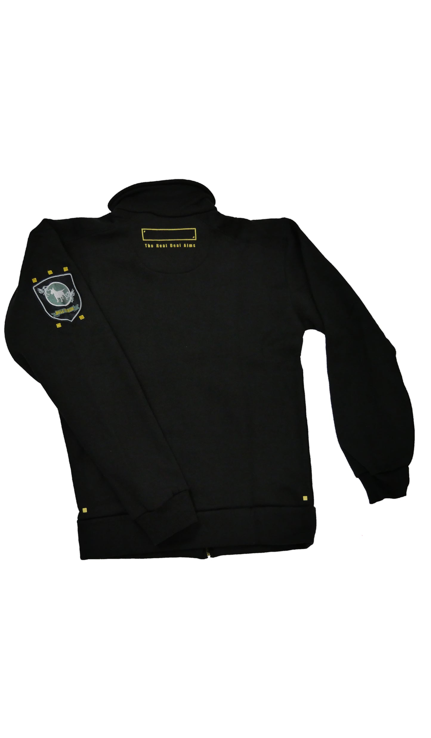 BULLTERRIER Hooded – ZIPPED JACKET PANEL GOLD