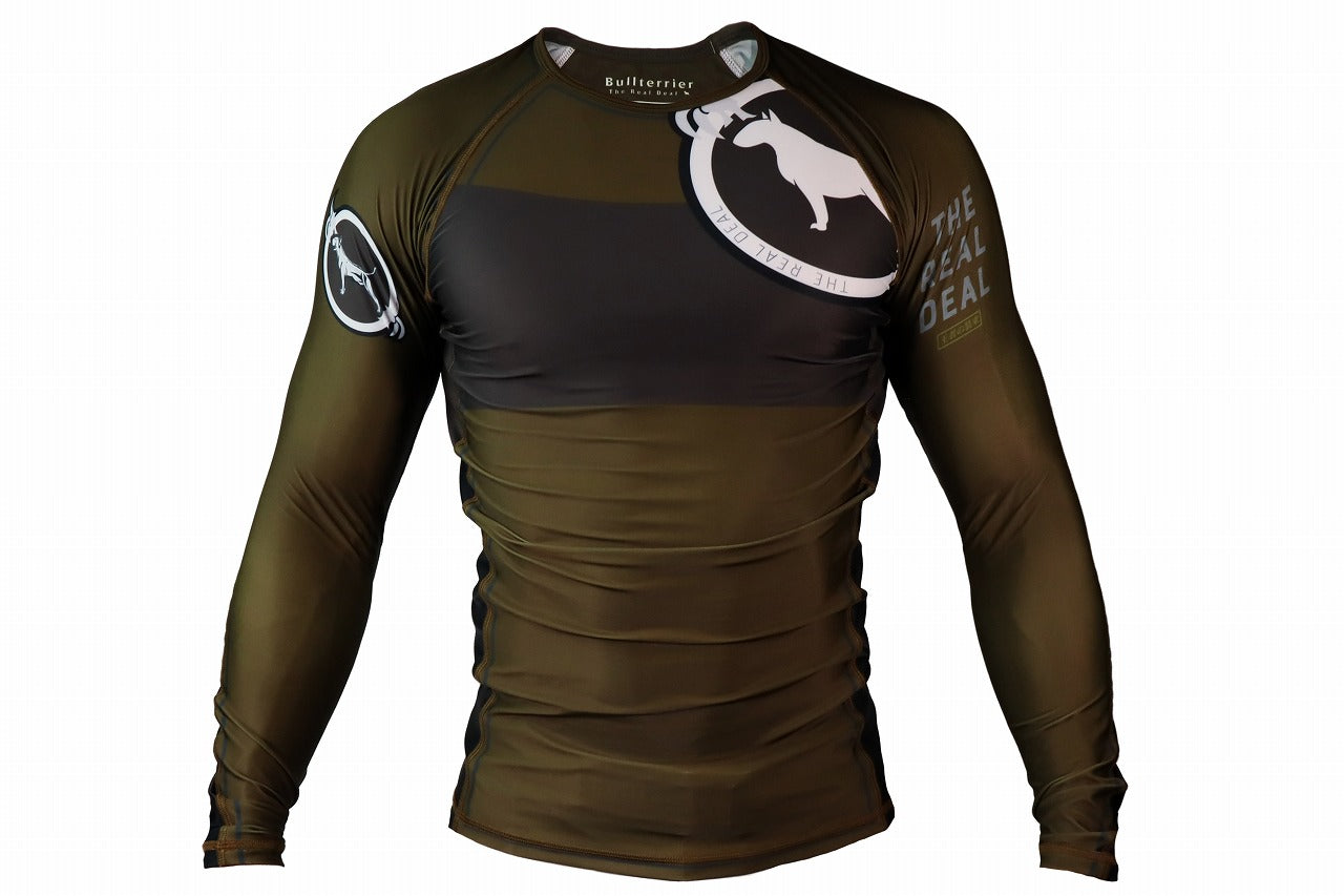 BULL TERRIER RASHGUARD RANK LONG SLEEVE 2.0 NEW