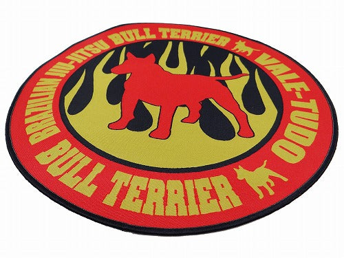 BULLTERRIER Patch – FIRE CIRCLE Gold