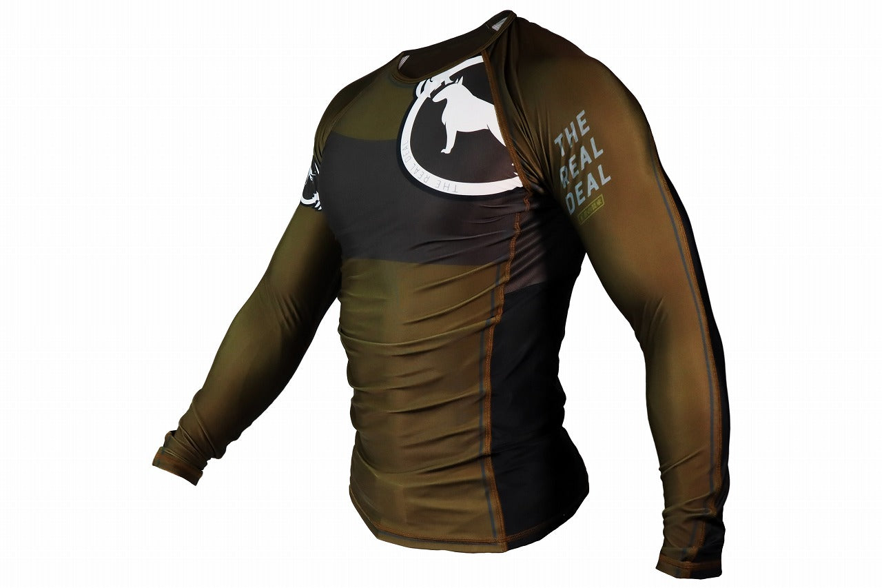 BULL TERRIER RASHGUARD RANK  LONG SLEEVE 2.0 NEW