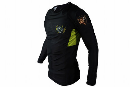 Rashguard BullTerrier RAIJIN Long Sleeve NERA 