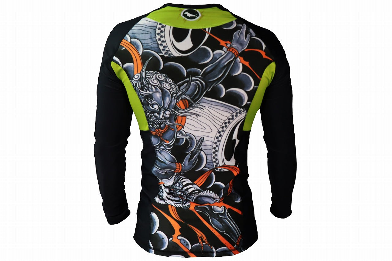 Rashguard Bullterrier RAIJIN Long Sleeve NERA 