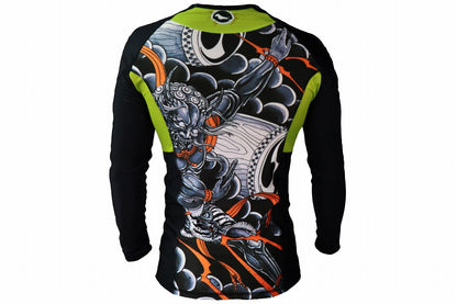 Rashguard Bullterrier RAIJIN Long Sleeve NERA 