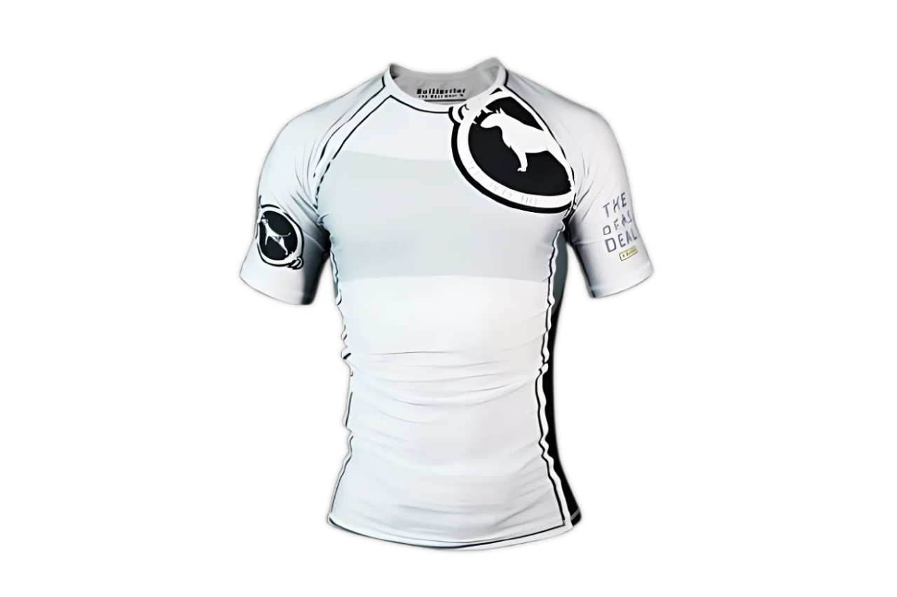 BULL TERRIER RASHGUARD RANK  SHORT SLEEVE 2.0 NEW