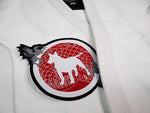 BULLTERRIER Embroidery patch Die cut Houou