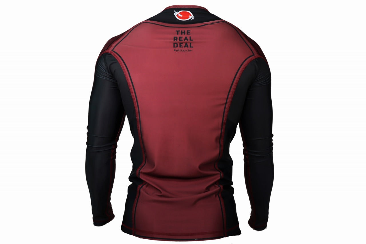 BULL TERRIER RASHGUARD RANK  LONG SLEEVE